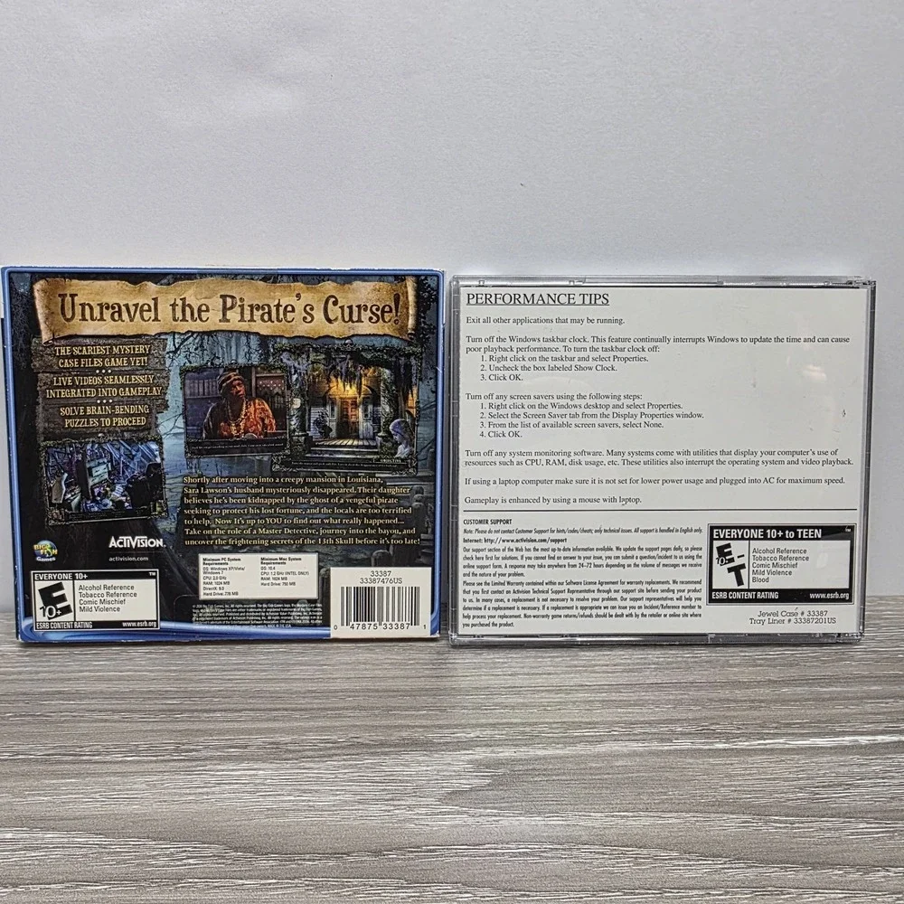 Mystery Case Files: 13th‎ Skull (PC, 2011) Vintage PC Game